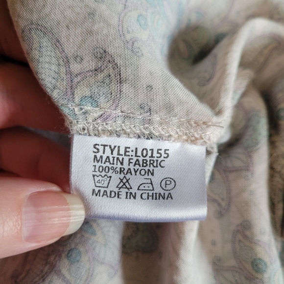 Lost in Lunar kimono duster size small​ - Picture 8 of 9